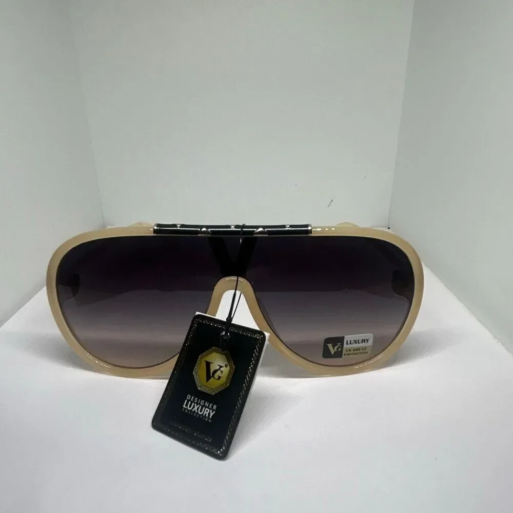 VG Aviator Shield Sunglasses NWT UV400 Protection